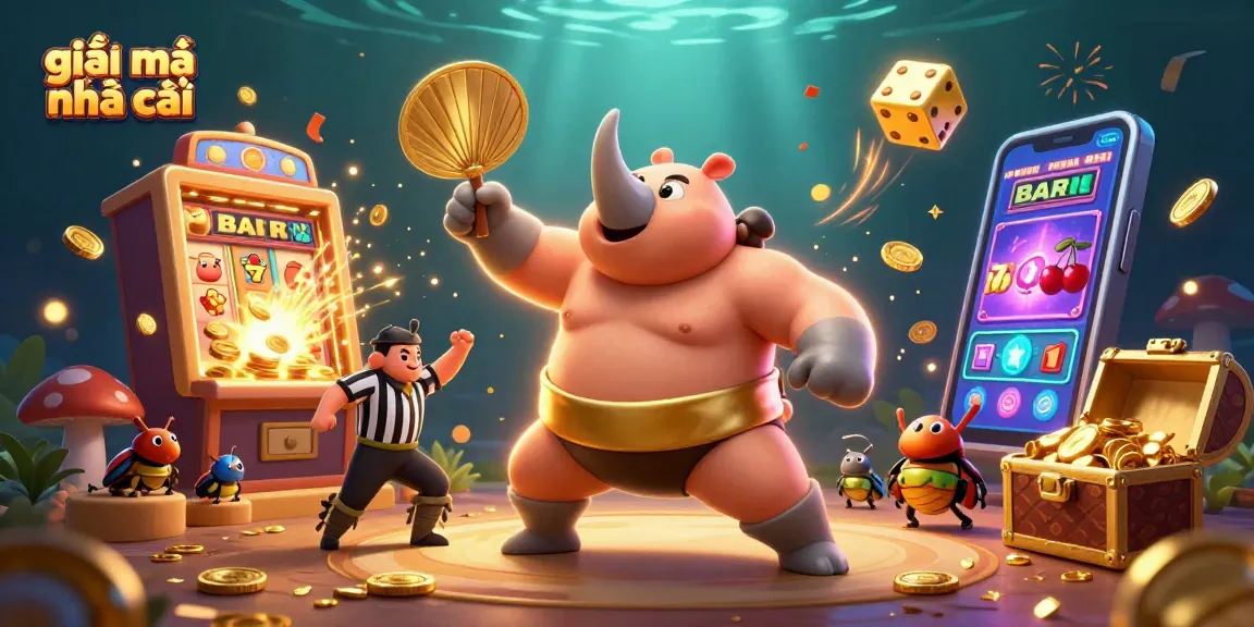 Experience giải mã nhà cái with a dynamic 3D casino scene featuring winning moments and vibrant energy.