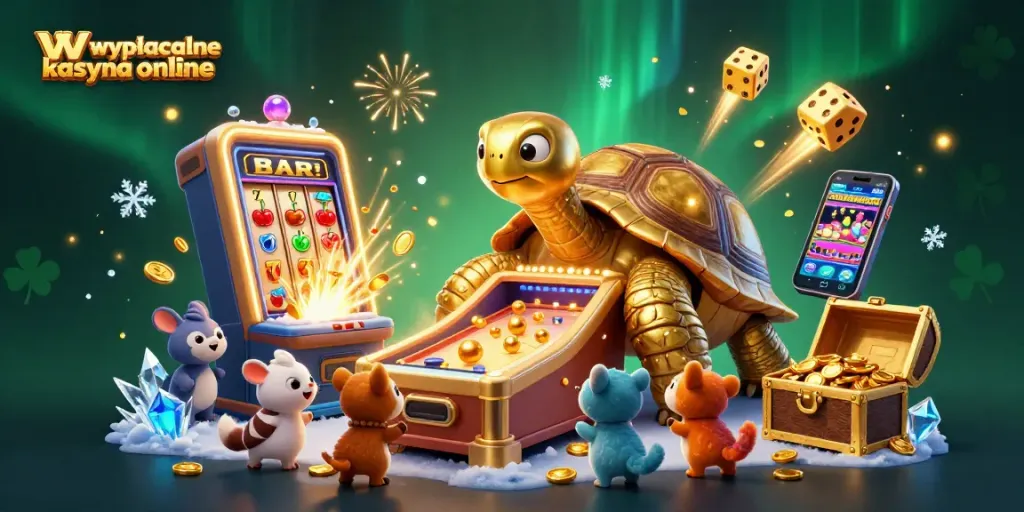 Play popular games at wypłacalne kasyna online featuring exciting jackpots and cheerful characters.