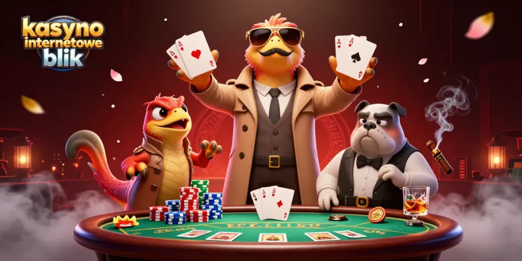 Experience thrill at kasyno internetowe blik, featuring dynamic gameplay with raptors and poker excitement!