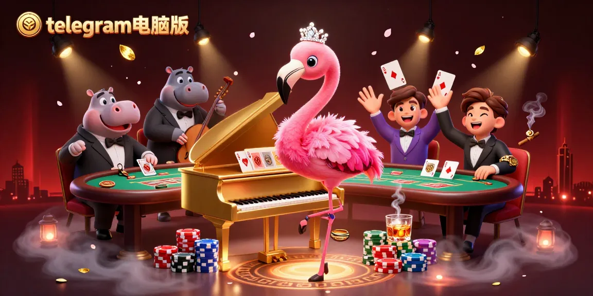 在充满生机和色彩的场景中,享受telegram电脑版的同时参与活力四射的赌场活动。