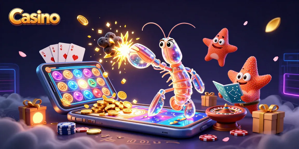 Experience thrilling Casino action with vibrant 3D characters and dynamic game elements.