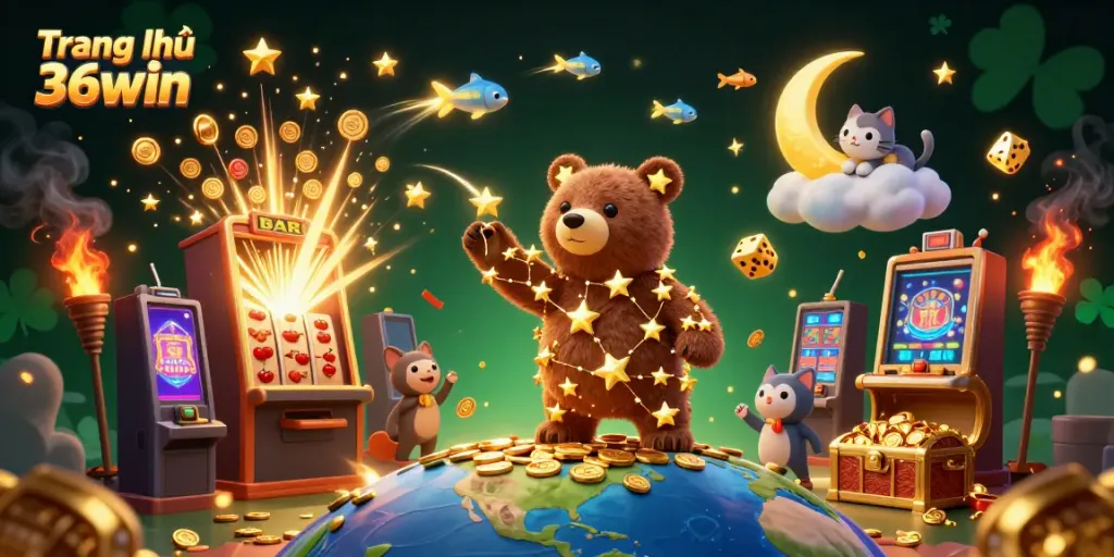 Experience the fun at Trang chủ 36win with a dazzling 3D casino scene full of game elements and excitement.