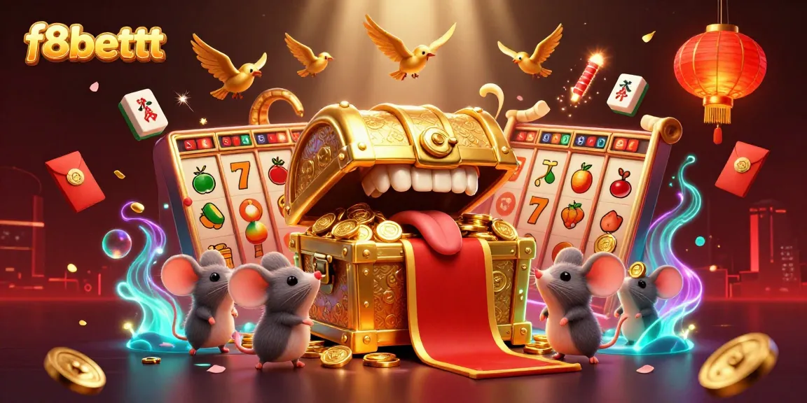 Experience riches with f8bettt at a vibrant casino treasure scene featuring dynamic gameplay elements.