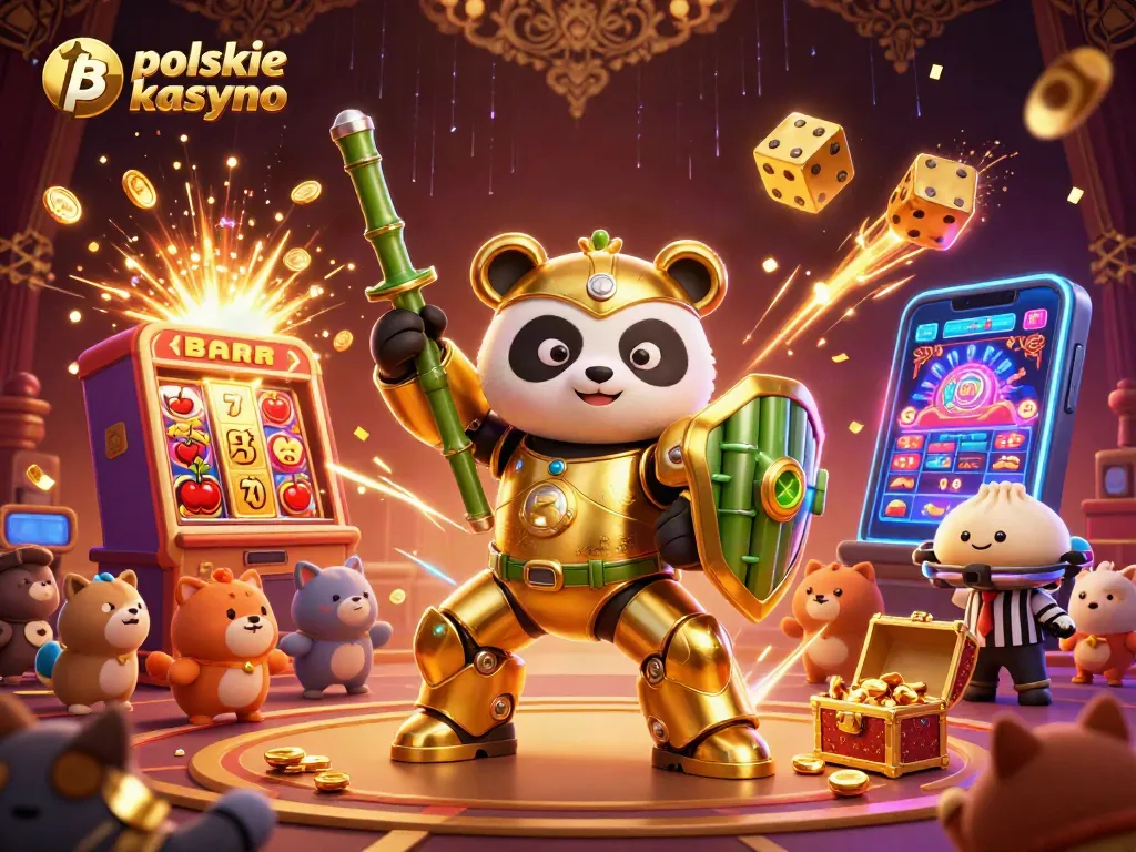 Engage with thrilling games at polskie kasyno bitcoin amid dynamic 3D action and festive casino elements.
