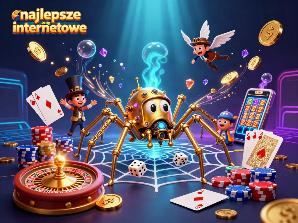 Experience the thrill of najlepsze kasyna internetowe with dynamic 3D casino elements and engaging characters.
