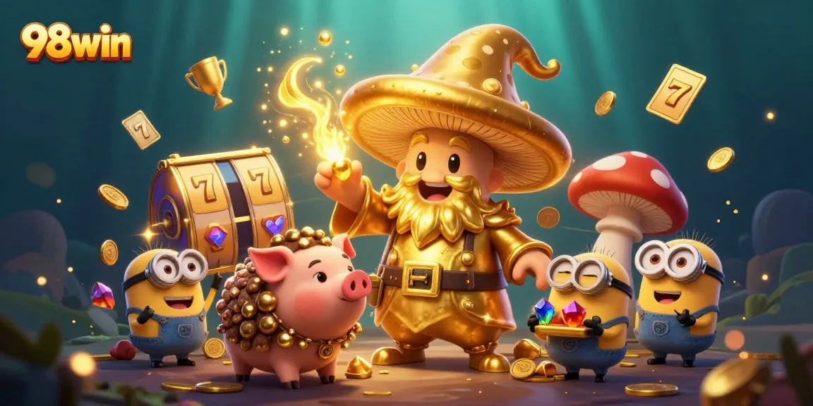 Experience gaming magic at 98win with golden treasures and dynamic slot excitement.
