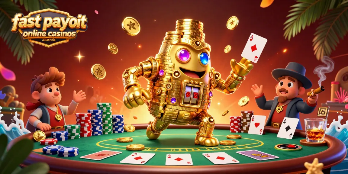 Experience the thrill at fast payout online casinos Australia with a lively casino scene and dynamic characters.