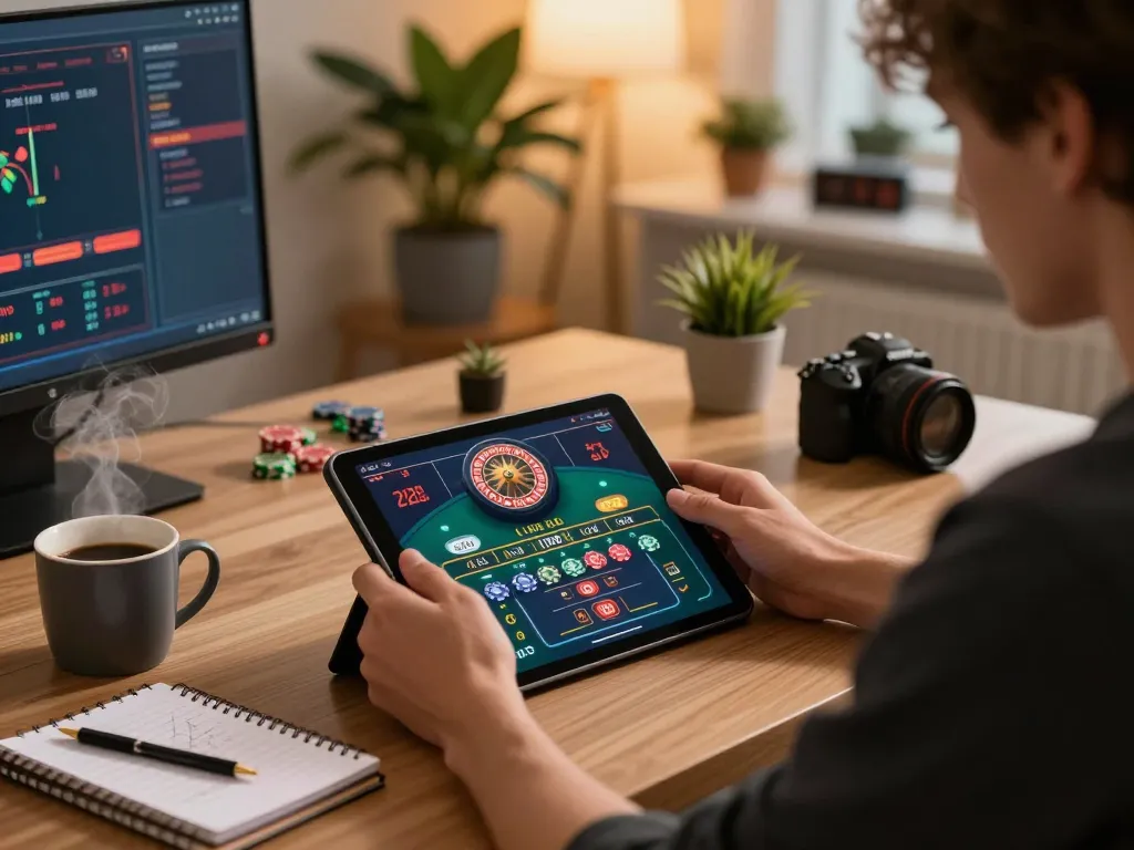 Engaging online gaming at VT88 with a user actively placing bets on a roulette game.