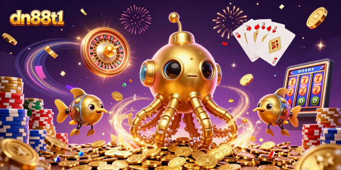 Win big with dn88t1 at the pulsating online casino featuring the golden kraken submarine!