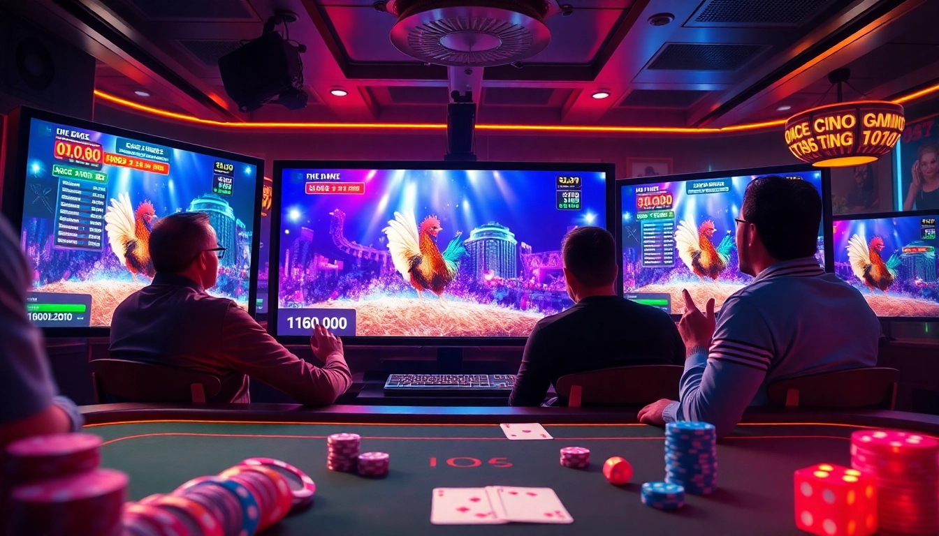 Watch xem đá gà hôm nay live with immersive betting atmosphere and stunning visuals.