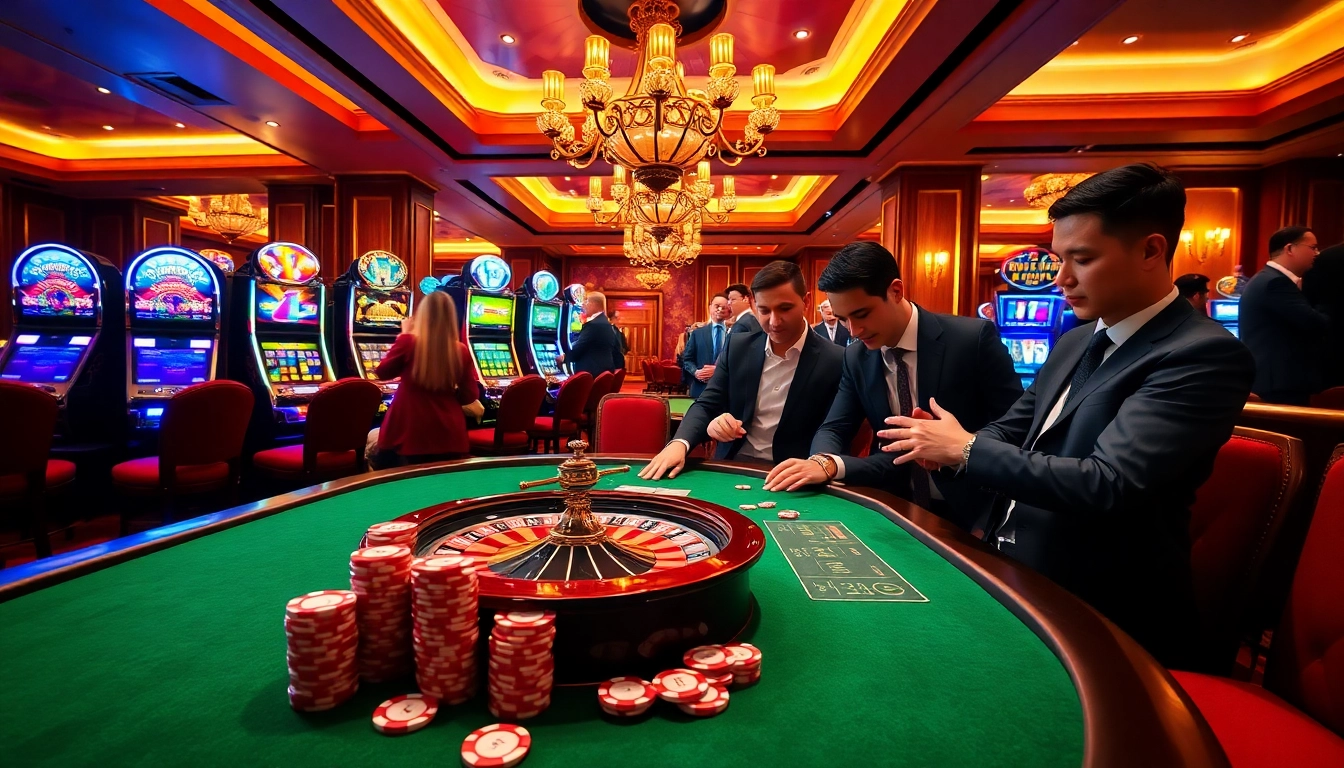 Experience the excitement of TG88 with engaging casino games and vibrant gambling atmosphere.