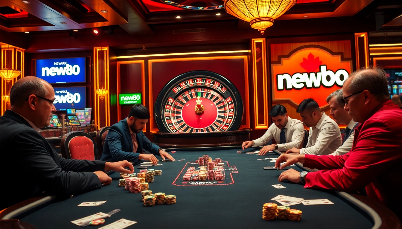 Experience the excitement of new88 casino with vibrant poker games and thrilling roulette.