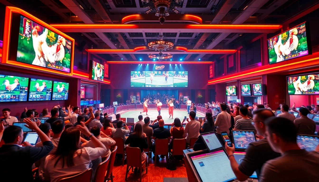 Watch live cockfighting events at GAVB79 with high-definition streaming and interactive features.