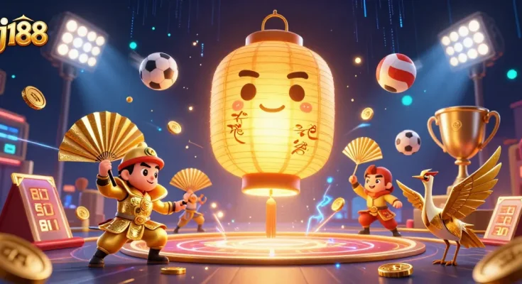 Experience thrilling gameplay at j188 with vibrant spirits and dynamic sports in a magical casino setting.