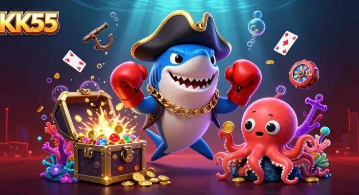 Engage in thrilling adventures at KK55 with immersive slots and animated underwater casino worlds.